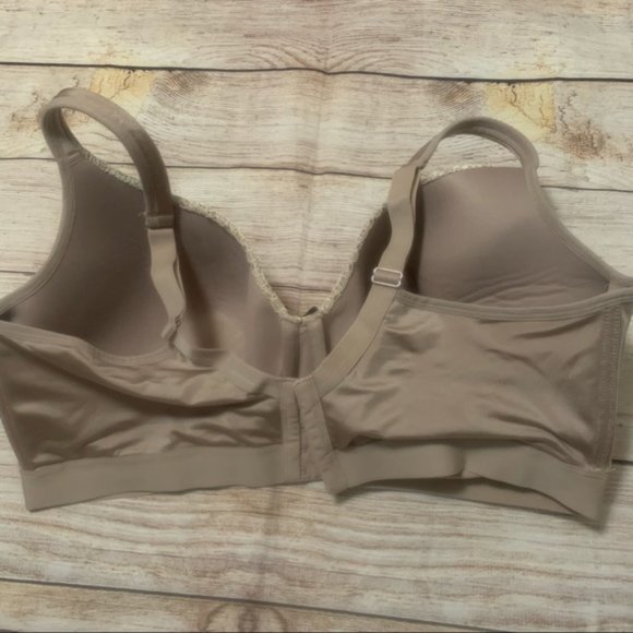 Cacique modern lace beige bra 44DDD - Picture 6 of 7